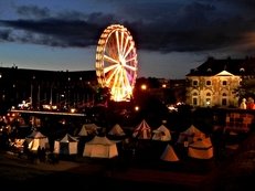 Riesenrad, Dresden, Unterhaltung