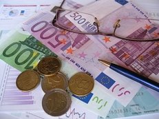 Geld, Euro, Brille, Recht