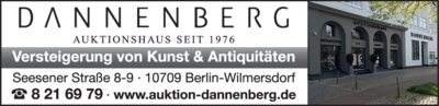 Auktionshaus Dannenberg Gmbh Co Kg Berlin Wilmersdorf Offnungszeiten Adresse Telefon