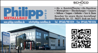 Philipp Metallbau Gmbh 96271 Grub Offnungszeiten Adresse Telefon