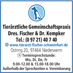 Fischer Barbel Dr 97464 Niederwerrn Offnungszeiten Adresse