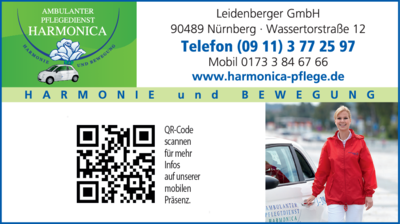 Ambulanter Pflegedienst Harmonica Leidenberger Gmbh 90489