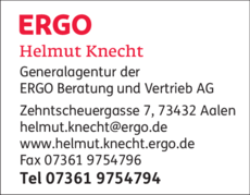 Ergo Beratung Und Vertrieb Ag Knecht Helmut In len In Das Ortliche