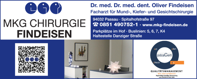 Findeisen Oliver Dr Med Dr Med Dent In Passau In Das Ortliche