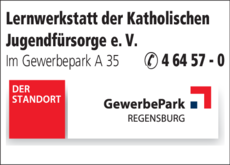 Anzeige Lernwerkstatt der Katholischen Jugendfürsorge e. V.