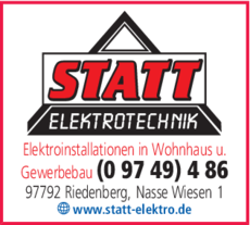 Anzeige Statt Elektroinstallationen
