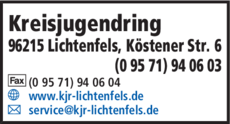 Anzeige Kreisjugendring