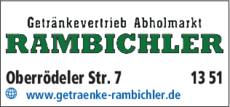 Anzeige Rambichler Tobias