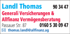 Anzeige Landl Thomas