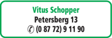Anzeige Schopper Vitus