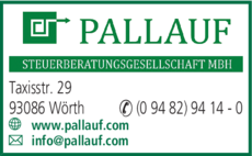 Anzeige Pallauf Steuerberatungsgesellschaft mbH