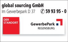Anzeige global sourcing GmbH