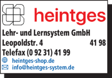 Anzeige HEINTGES Lehr- und Lernsystem GmbH