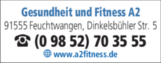 Anzeige Gesundheit und Fitness A2