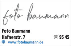 Anzeige Foto Baumann