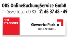 Anzeige OBS OnlineBuchungService GmbH