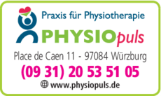 Anzeige Krankengymnastik PHYSIOpuls