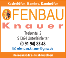Anzeige Knauer Ofenbau