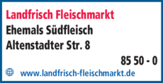 Anzeige Landfrisch Fleischmarkt