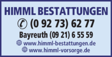 Anzeige HIMML BESTATTUNGEN e.K.
