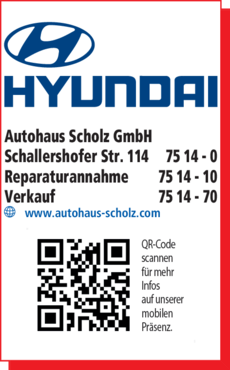 Anzeige Autohaus Scholz GmbH