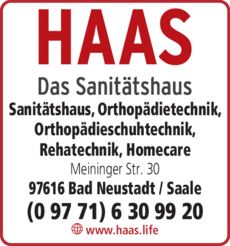 Anzeige Haas GmbH