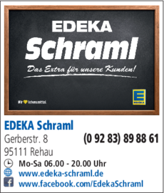 Anzeige Edeka Schraml