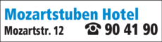 Anzeige Mozartstuben