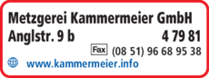 Anzeige Kammermeier GmbH