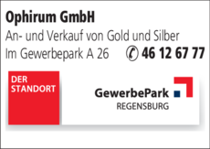 Anzeige Ophirum GmbH