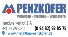 Anzeige Metallbau Penzkofer