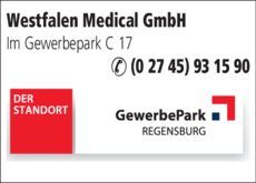 Anzeige Westfalen Medical GmbH