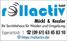 Anzeige Sanitätshaus Rollactiv GmbH