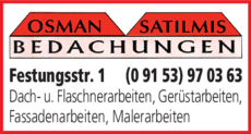 Anzeige Dachdecker Satilmis Osman