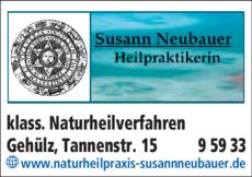 Anzeige Neubauer Susann