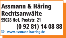Anzeige Assmann & Häring Rechtsanwälte