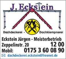 Anzeige Eckstein Jürgen