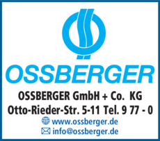 Anzeige OSSBERGER GmbH + Co