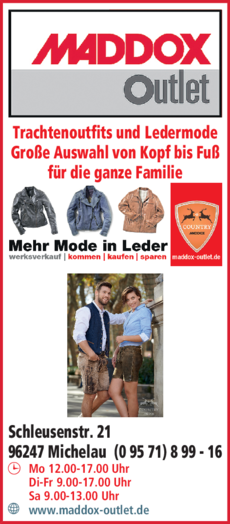 Anzeige MADDOX Taleco Handels GmbH