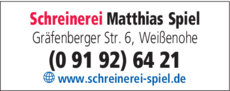 Anzeige Spiel Matthias