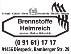 Anzeige Heizöl Helmreich