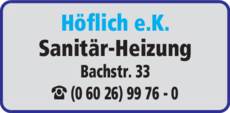 Anzeige Höflich e.K.