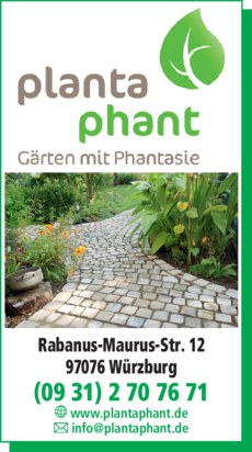 Anzeige PlantaPhant GmbH, Gärten mit Phantasie