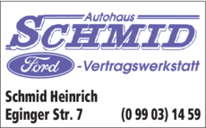 Anzeige Schmid Heinrich