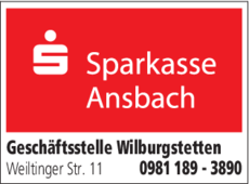 Anzeige Sparkasse Ansbach