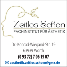 Anzeige Zeitlos Schön Eschert Kerstin