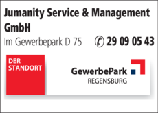 Anzeige Jumanity Service & Management GmbH