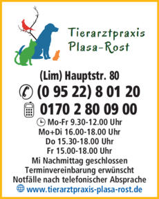 Anzeige Plasa-Rost Isabel