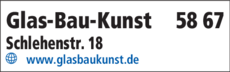 Anzeige Glas-Bau-Kunst