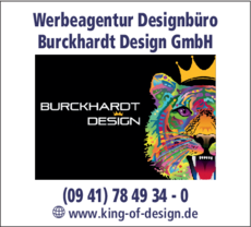 Anzeige Werbeagentur Burckhardt Design
